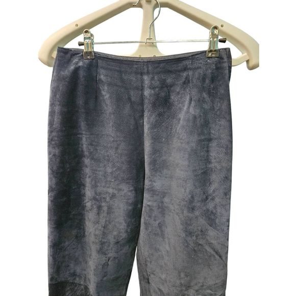 Vintage 90's Danier Leather 2 Piece Suit XS Jacket Blazer Pants Womens Fall Wint - Picture 6 of 14